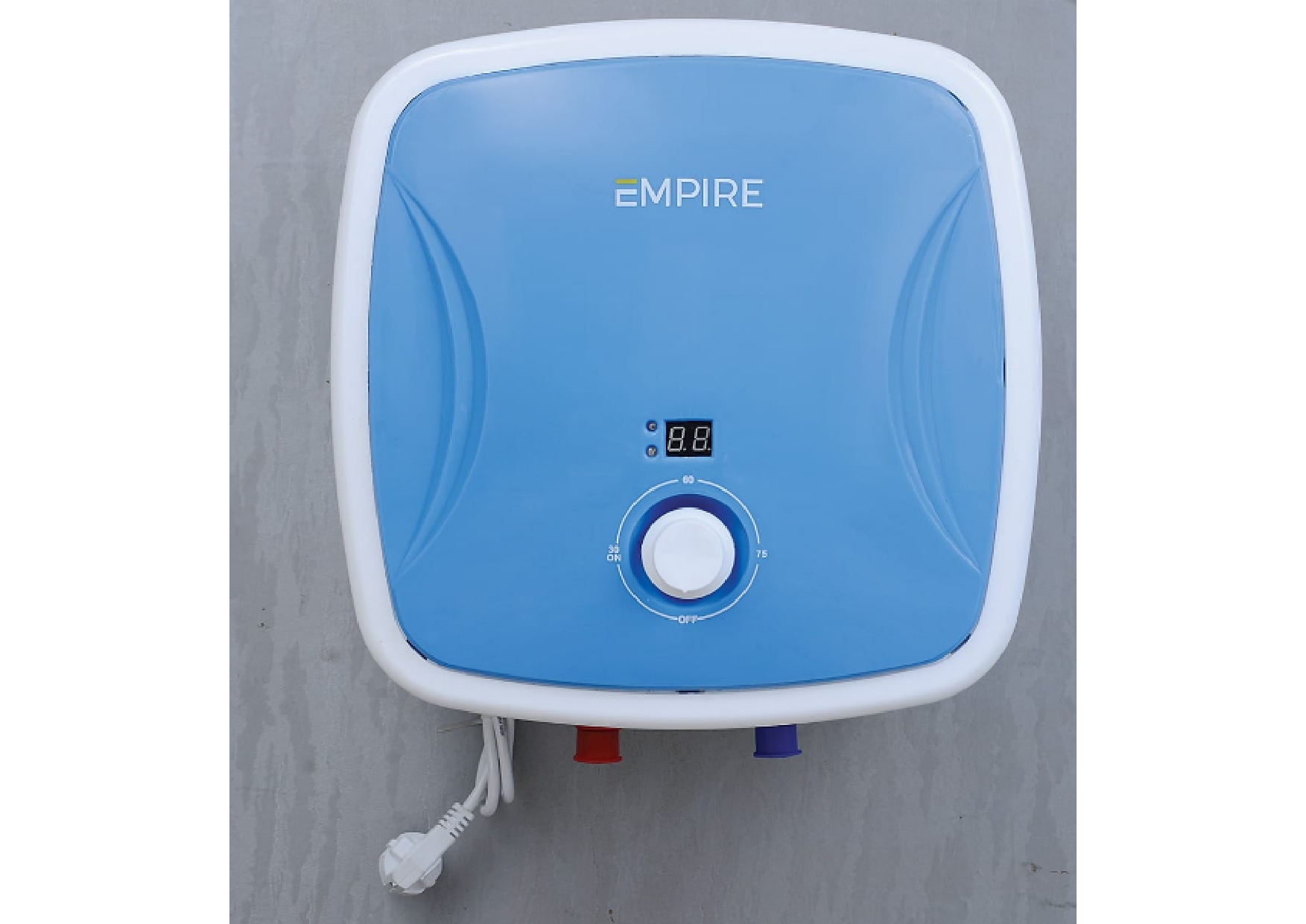 Premium Storage Geyser with Digital Temperature Display & Adjustable Thermostat Knob