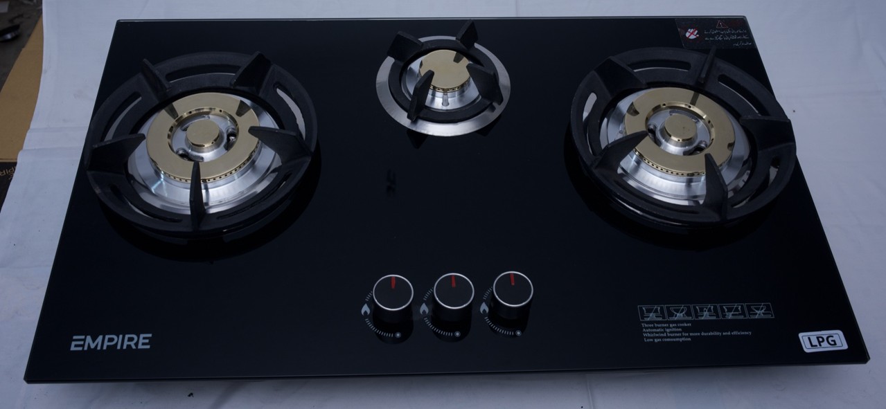 Luxury Culinary Built-in Glass Top Gas Hob - Premium Edition
