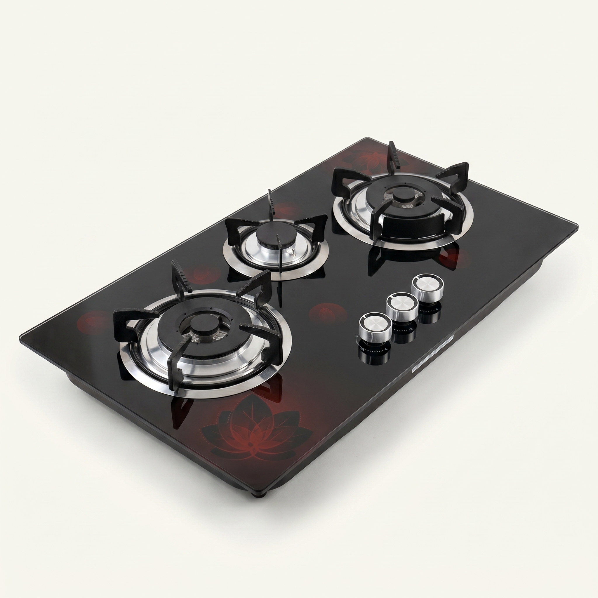 Empire Glass Hob with Tripple Burner