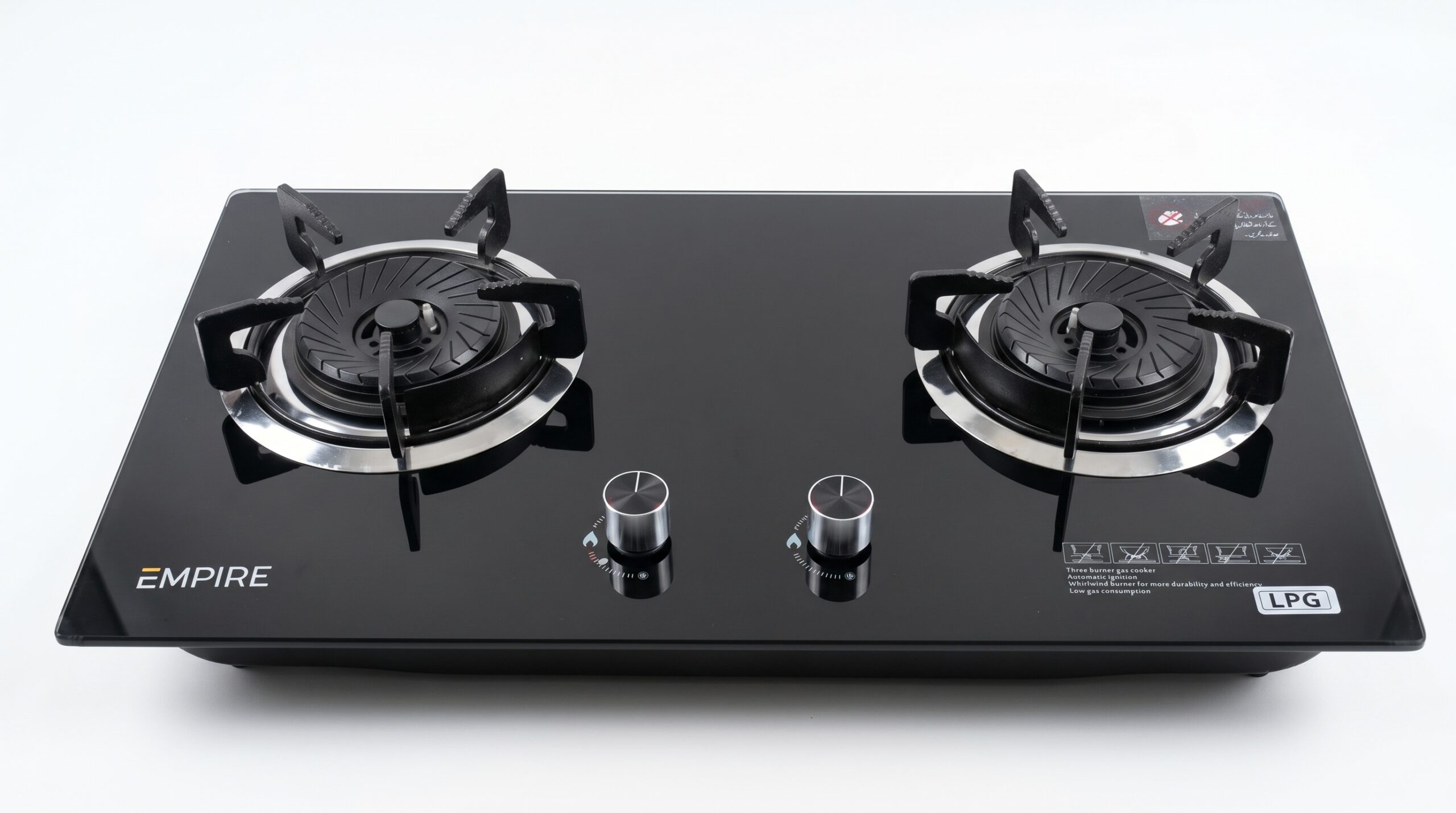 Empire Flameco Glass Hob