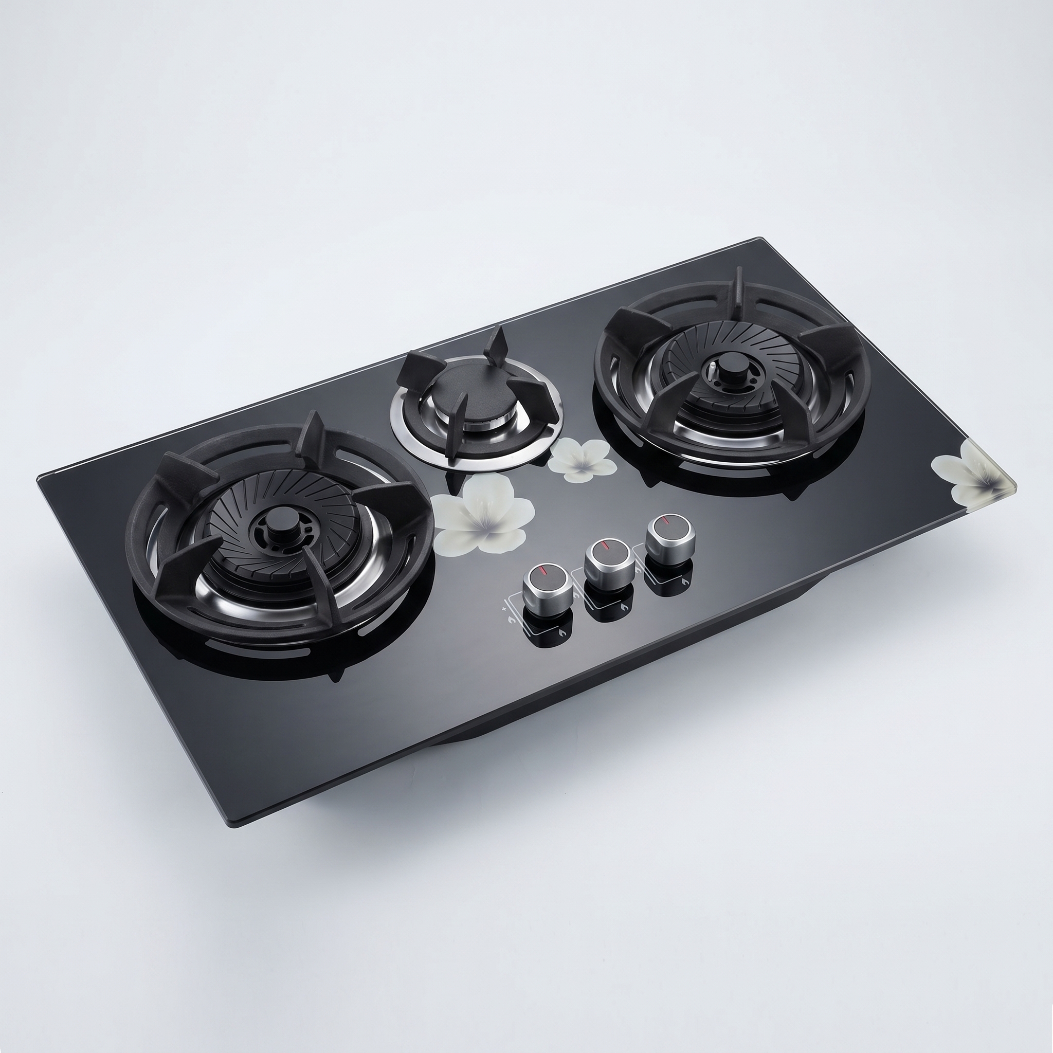 Empire Glass Hob with Tripple - Burner