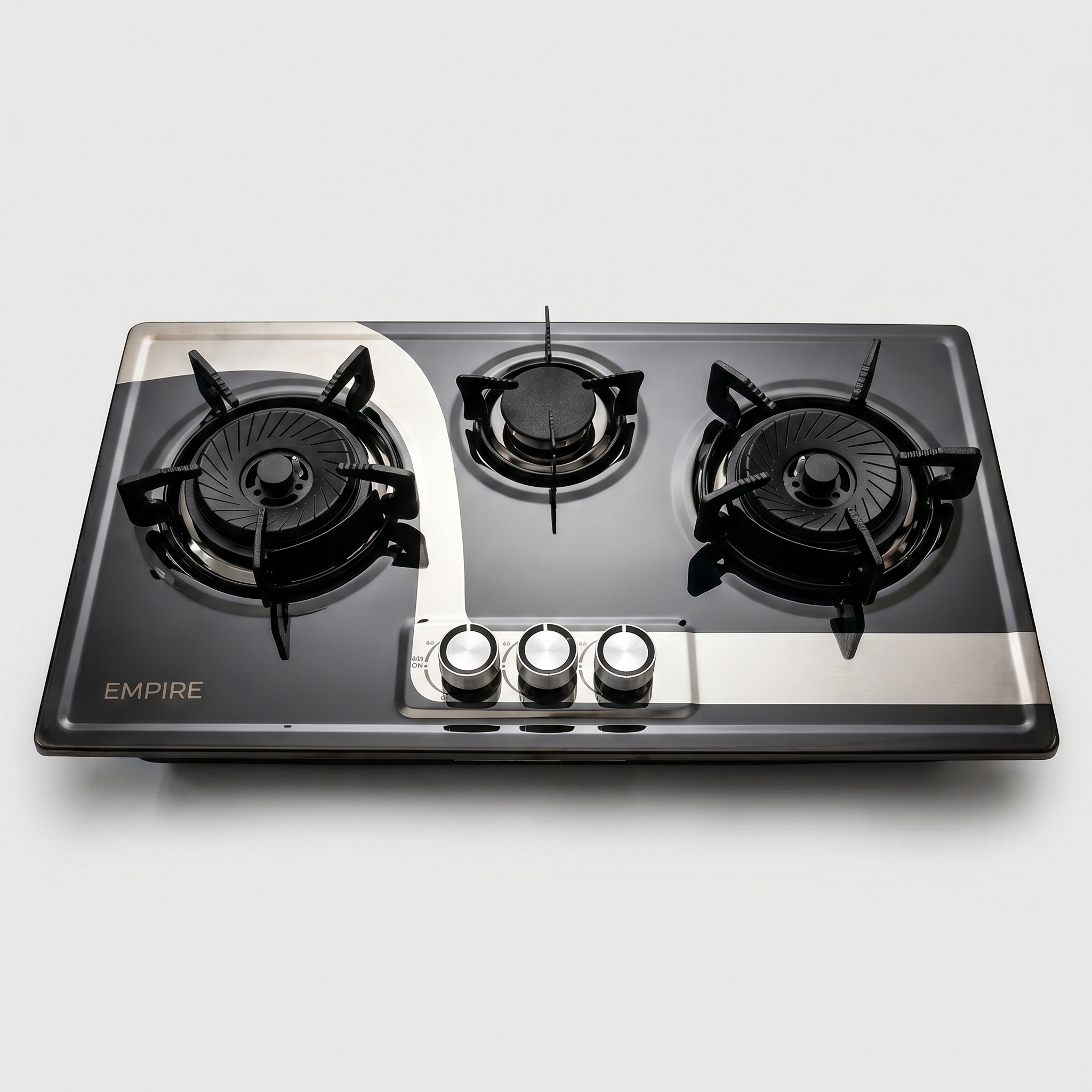 Empire Flameco Steel Hob Three In One