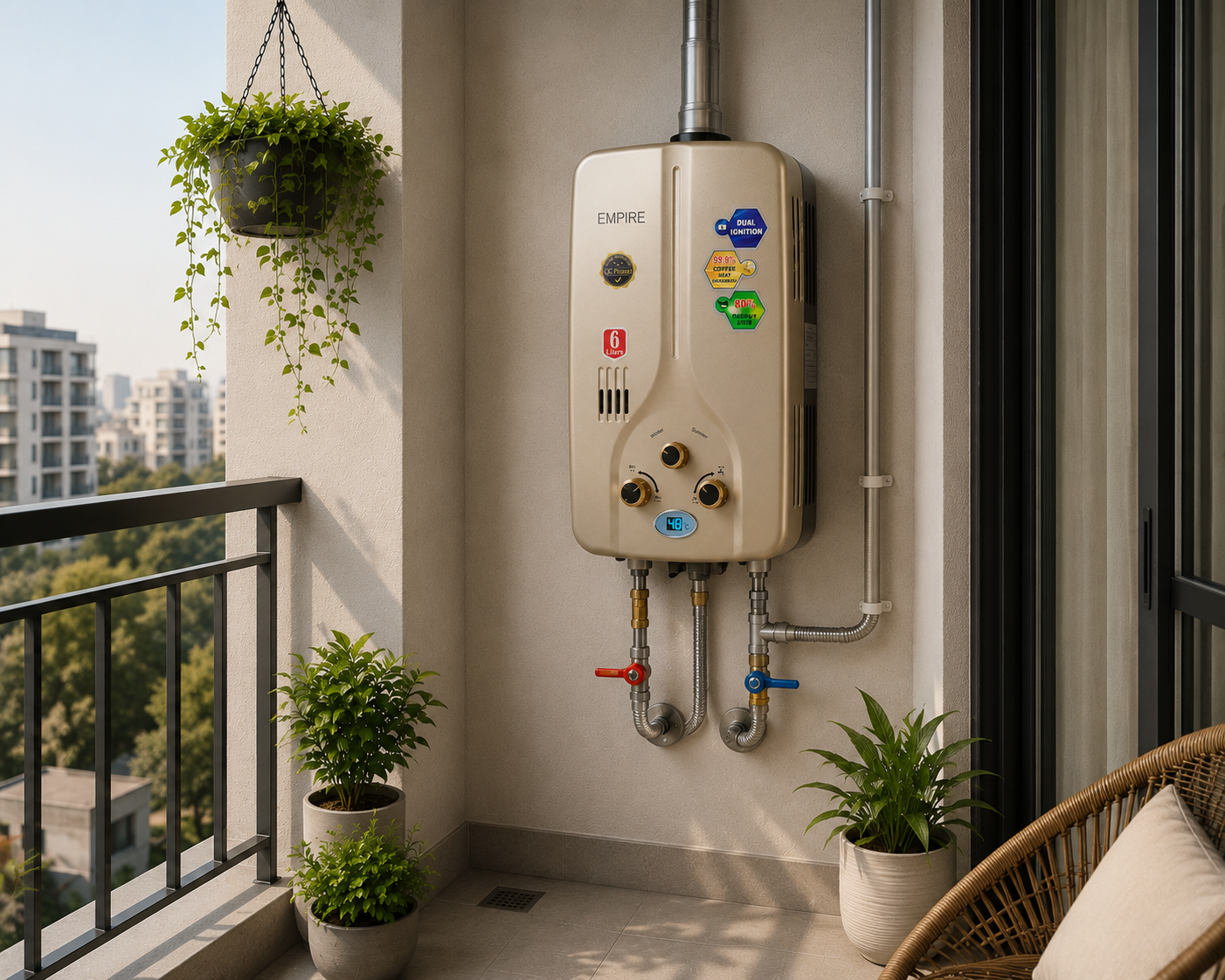 Empire Gas Gyser ( Instant )