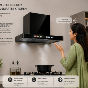 Empire Kitchen Hood Voice, Touch, Hand Sensor, Auto Clean (Copy) (Copy)