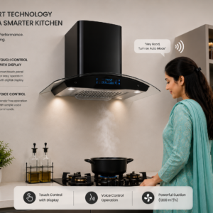 Empire Kitchen Hood Voice, Touch, Hand Sensor, Auto Clean (Copy) (Copy)