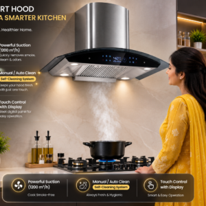 Empire Kitchen Hood Voice, Touch, Hand Sensor, Auto Clean (Copy) (Copy)