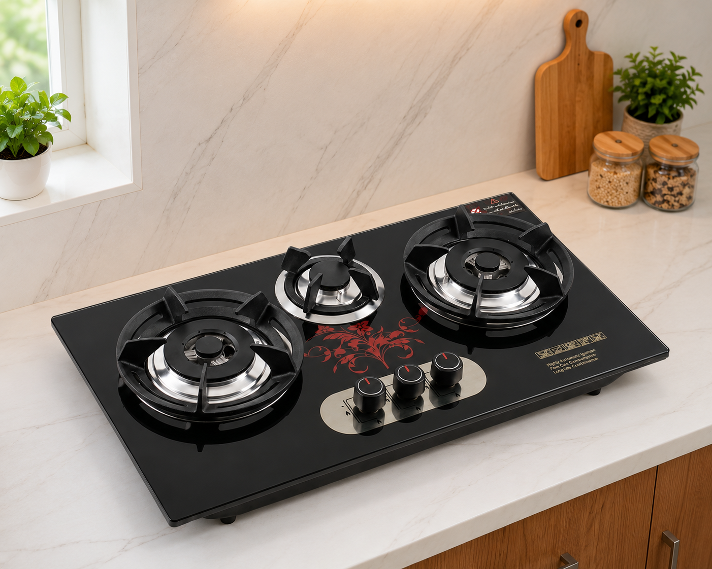 Empire GRAND Steel Hob with Tripple National Burner